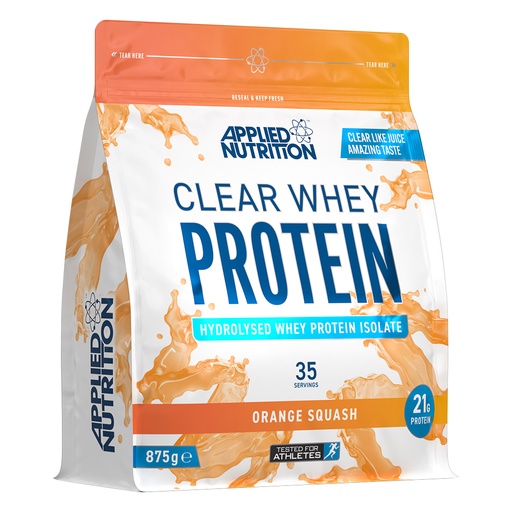 Applied Nutrition Clear Whey Protein, Orange Squash, 875 GM
